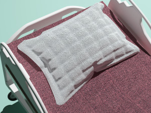 Hospital Bed 5 - 4K Model 3D