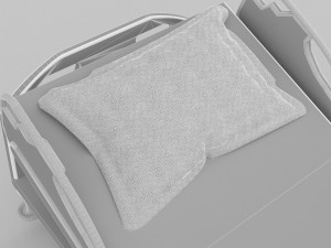 Hospital Bed 5 - 4K Model 3D