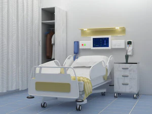 Hospital Ward 5 - 4K 3D Model
