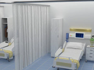 Hospital Ward 5 - 4K 3D Model