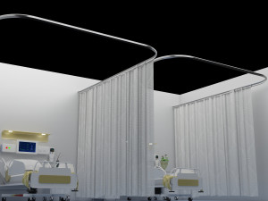 Hospital Ward 5 - 4K 3D-Modell