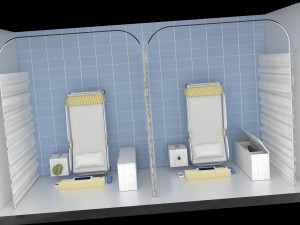 Hospital Ward 5 - 4K 3D-Modell