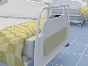 Hospital Ward 5 - 4K 3D Model