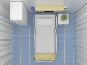 Hospital Ward 5 - 4K 3D Model