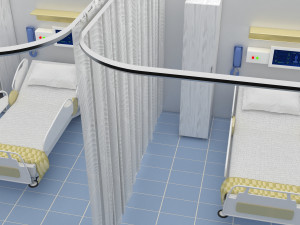 Hospital Ward 5 - 4K 3D-Modell