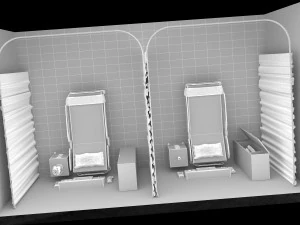 Hospital Ward 5 - 4K 3D Model