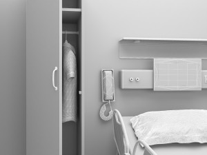 Hospital Ward 5 - 4K 3D-Modell