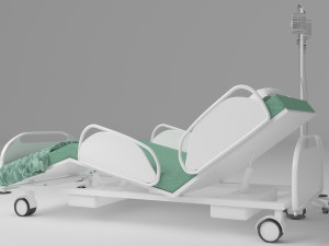 Intensive Care Bed 4 - 4K 3D 模型