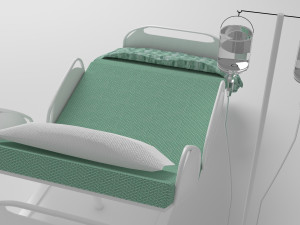 Intensive Care Bed 4 - 4K 3D 模型