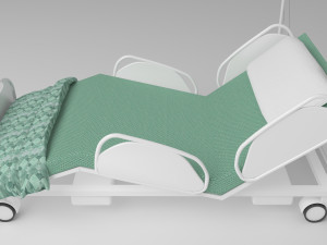 Intensive Care Bed 4 - 4K 3D 模型