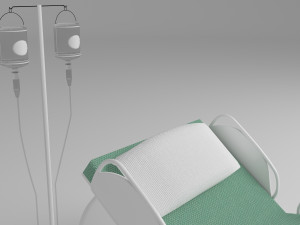 Intensive Care Bed 4 - 4K 3D 模型