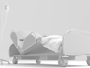 Intensive Care Bed 4 - 4K 3D 模型