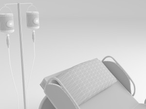 Intensive Care Bed 4 - 4K 3D 模型