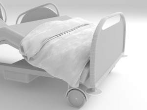 Intensive Care Bed 4 - 4K 3D 模型