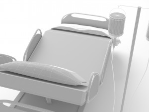 Intensive Care Bed 4 - 4K 3D 模型