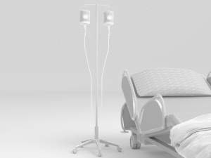 Intensive Care Bed 4 - 4K 3D 模型