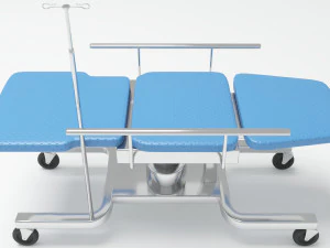 Hospital Stretcher 4K 3D Model