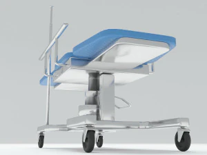 Hospital Stretcher 4K 3D Model