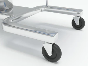 Hospital Stretcher 4K 3D Model