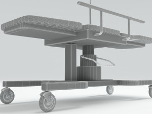 Hospital Stretcher 4K 3D 模型