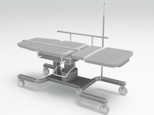 Hospital Stretcher 4K 3D 模型