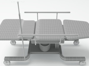 Hospital Stretcher 4K 3D 模型