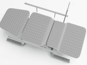Hospital Stretcher 4K 3D 模型