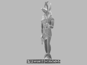 Ancient Egyptian God Anubis 4K Modelo 3D