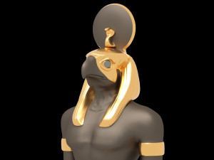 Ancient Egyptian God Horus 4K Modello 3D