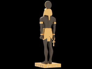 Ancient Egyptian God Horus 4K Modello 3D