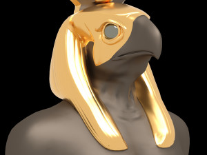 Ancient Egyptian God Horus 4K Modello 3D