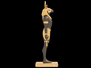 Ancient Egyptian God Horus 4K Modello 3D