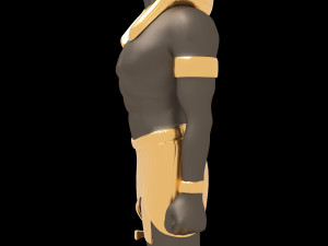 Ancient Egyptian God Horus 4K Modello 3D