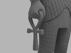 Ancient Egyptian God Horus 4K Modello 3D