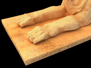 Ancient Egyptian Sphinx 3D Model