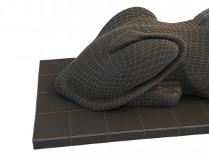 Ancient Egyptian Sphinx 3D Model