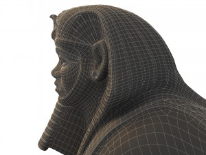 Ancient Egyptian Sphinx Modelo 3D
