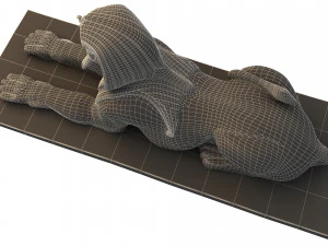 Ancient Egyptian Sphinx 3D Model