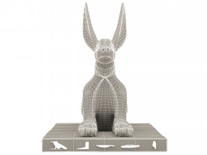 Figure of God Anubis 4K Modelo 3D