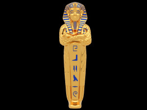 Pharaoh Sarcophagus 4K Model 3D