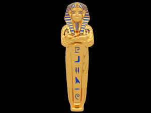 Pharaoh Sarcophagus 4K 3D Model