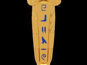 Pharaoh Sarcophagus 4K Model 3D