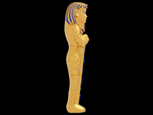 Pharaoh Sarcophagus 4K 3D Model
