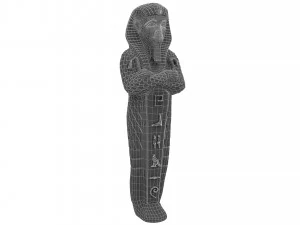 Pharaoh Sarcophagus 4K 3D Model