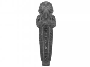 Pharaoh Sarcophagus 4K 3D Model