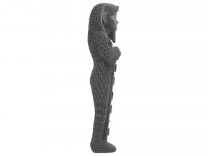 Pharaoh Sarcophagus 4K Model 3D