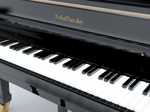 Grand Piano 4K Modelo 3D