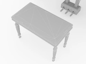 Grand Piano 4K 3D Model