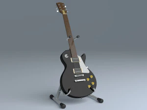 Elektrische Gitaar 4K 3D Model