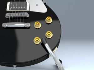 Electric Guitar 3D Model